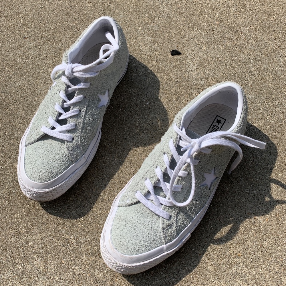 Grey Suede All Star One Star Converse -M 6.5 W 8.5